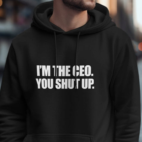 Boss's Orders - Silent Boardroom Hoodie