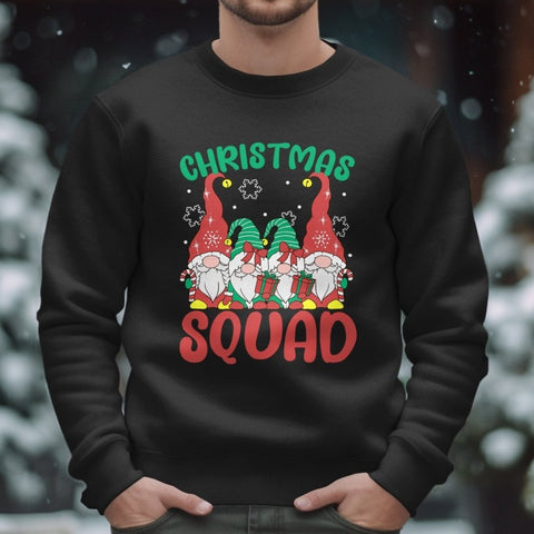 Christmas Squad Gnome Gang Sweatshirt