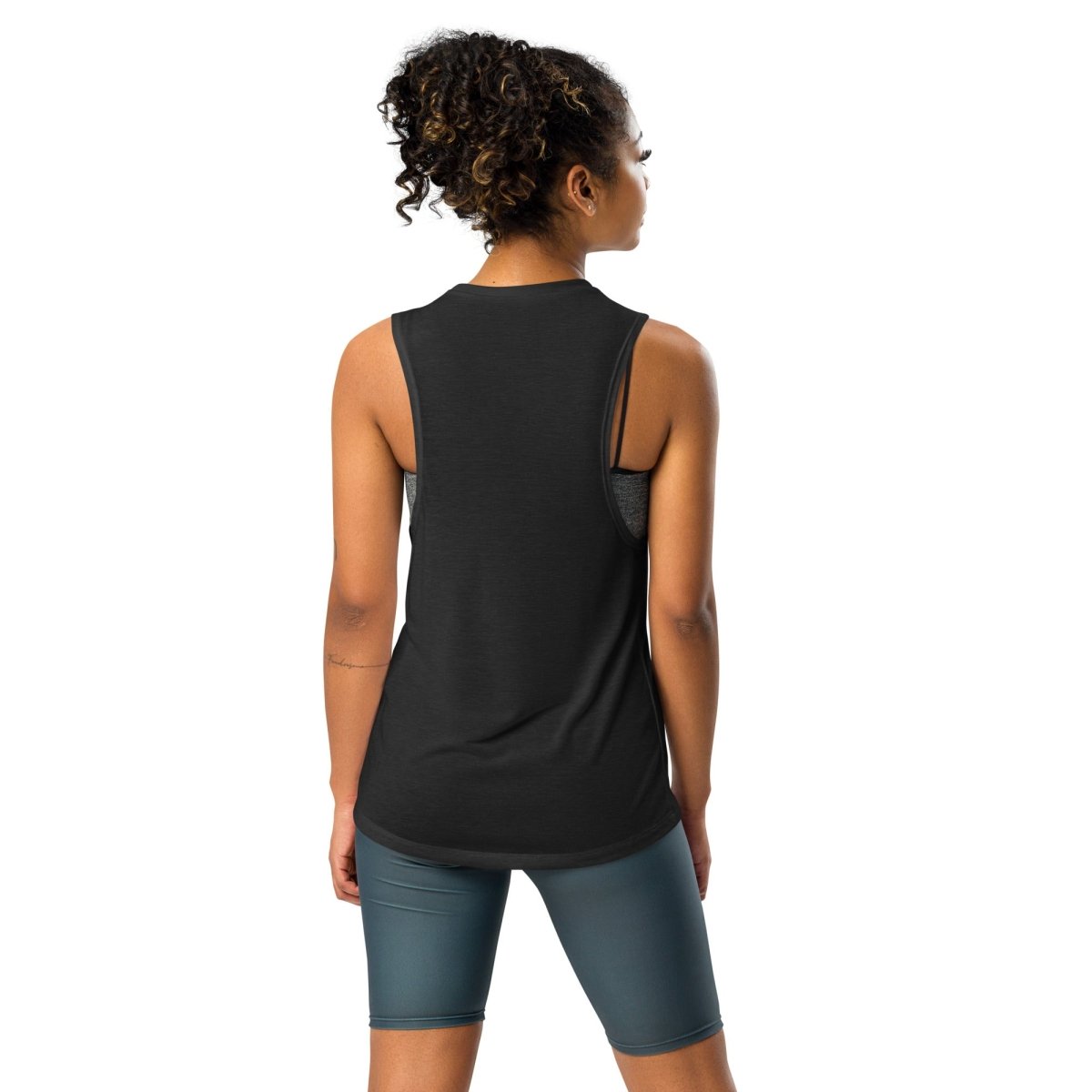 DeLulu For Fun - Black Muscle Shirts - NuKrypton Tank Tops 3556110_10401