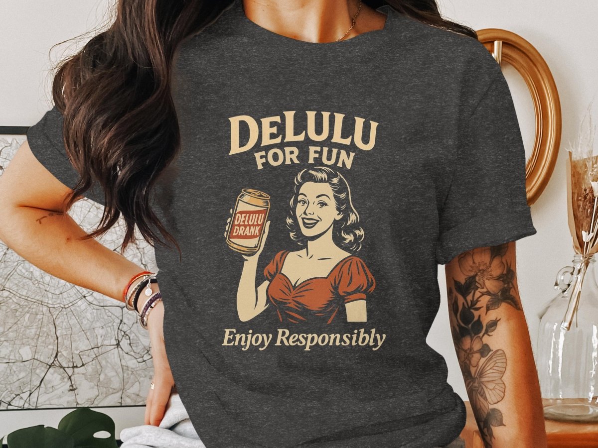 DeLulu For Fun - Dark Edition Shirt - NuKrypton T-Shirts