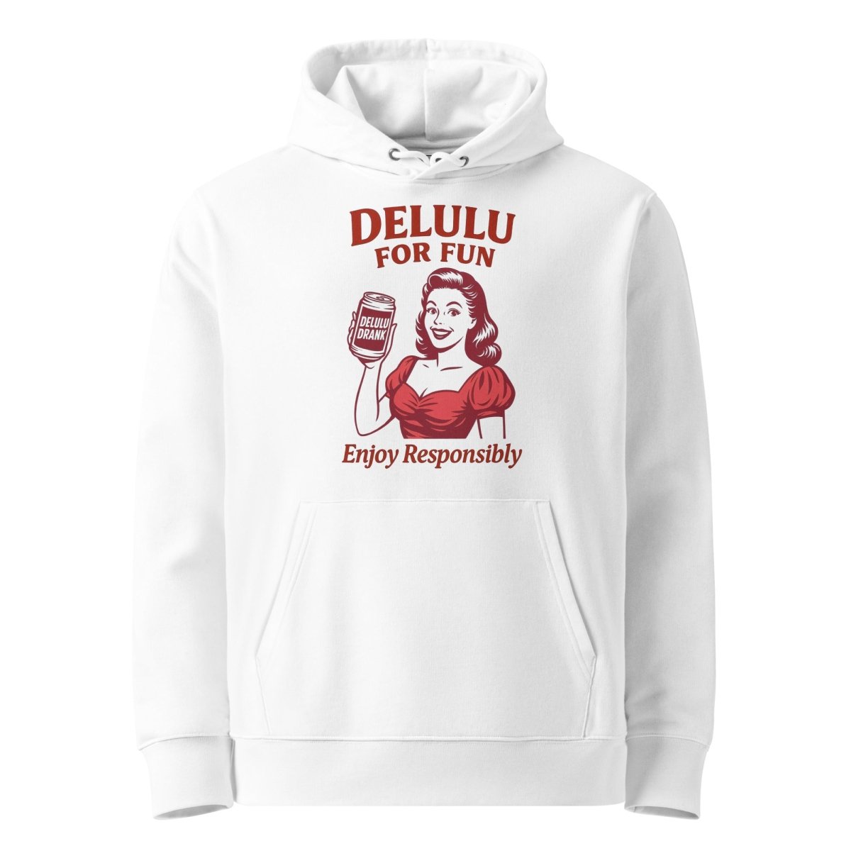 DeLulu For Fun - Light Edition Organic Hoodie - NuKrypton Hoodies 5954792_21071