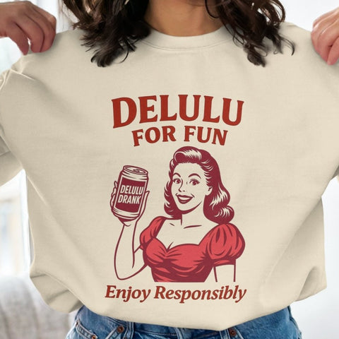 DeLulu For Fun - Light Edition Sweatshirt
