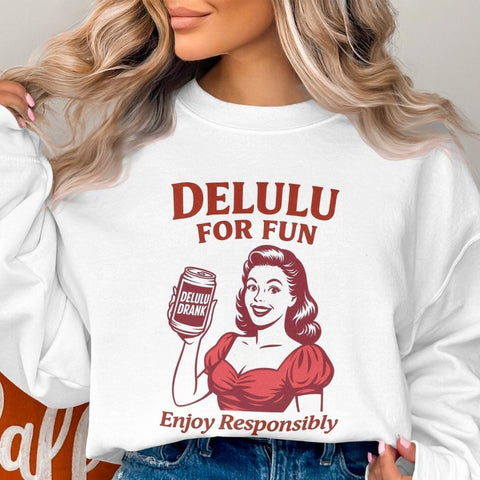 DeLulu For Fun - Light Edition Sweatshirt