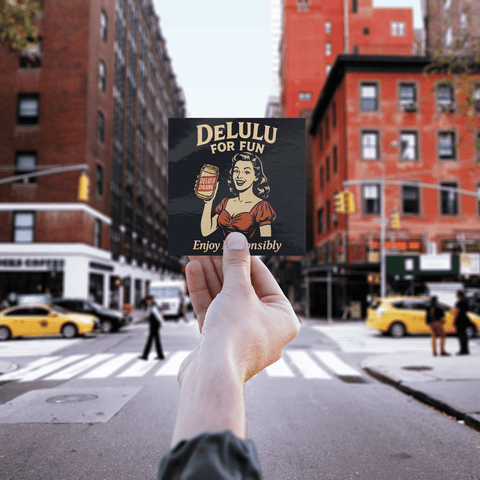 DeLulu For Fun - Square Vinyl Sticker Packs