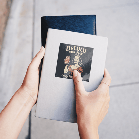 DeLulu For Fun - Square Vinyl Sticker Packs