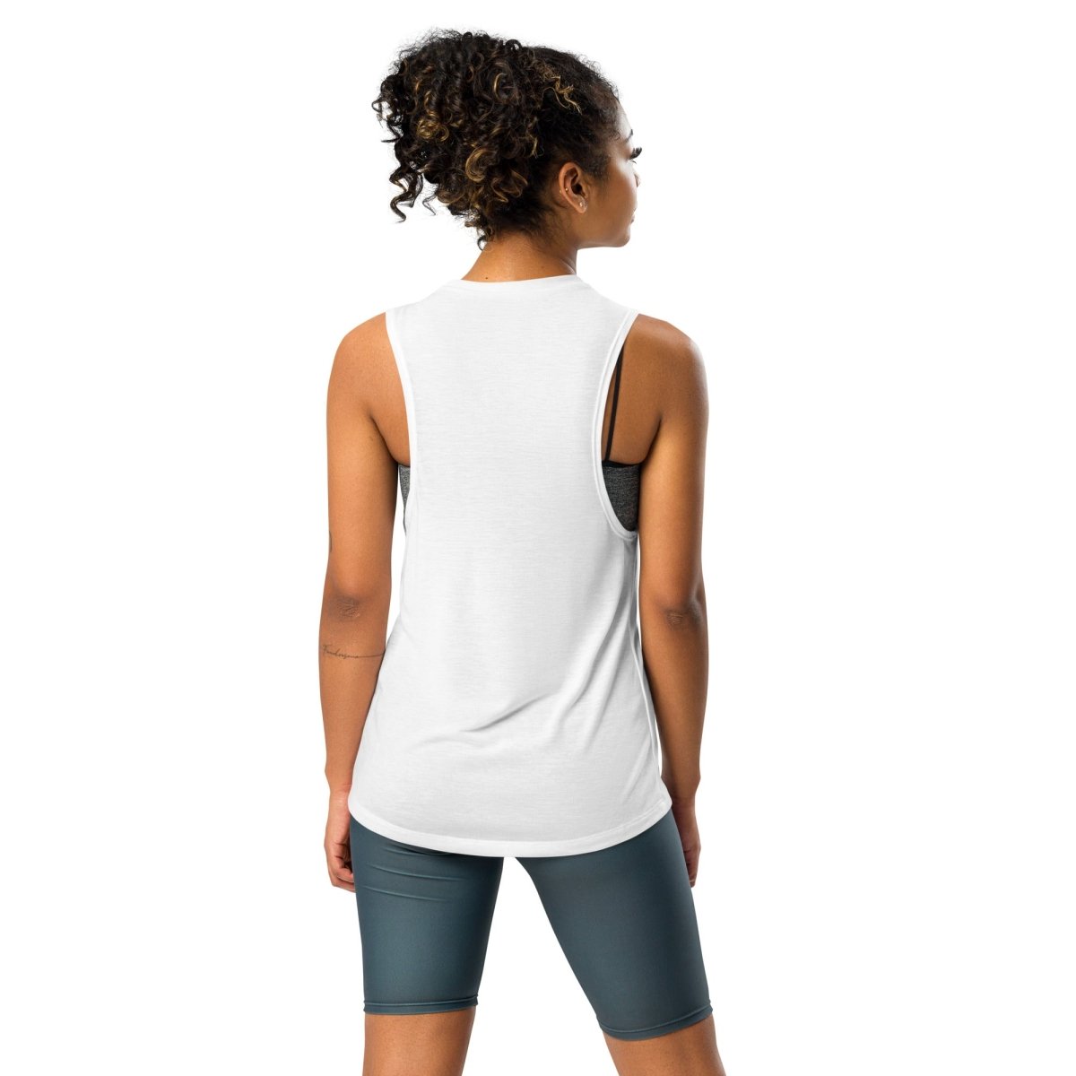 DeLulu For Fun - White Muscle Shirts - NuKrypton Tank Tops 8805043_10441