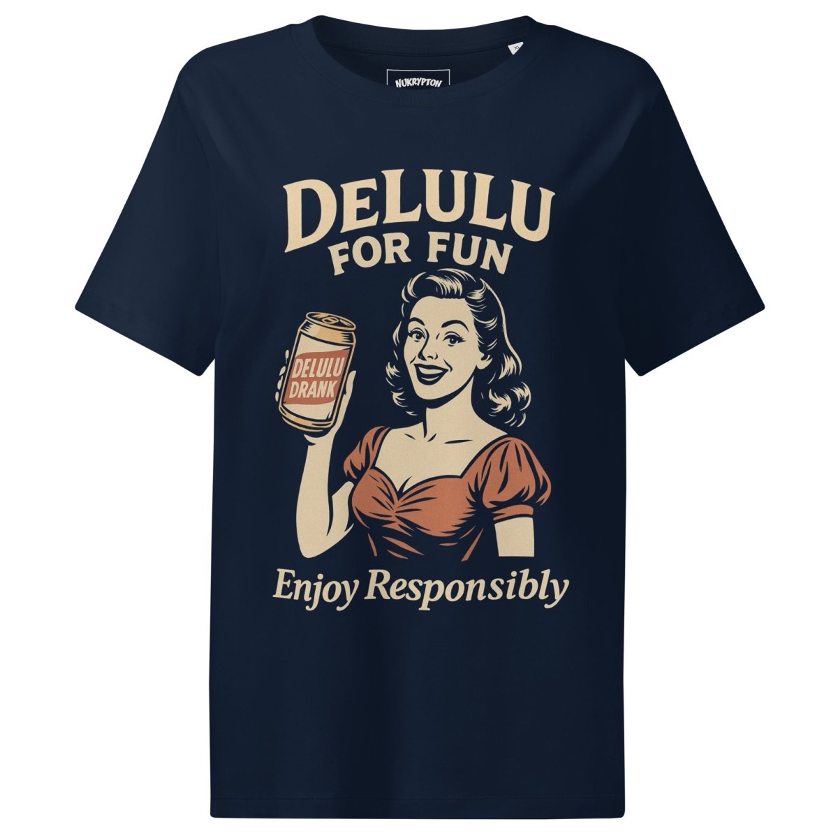 DeLulu For Fun - Women's Dark Edition Tee - NuKrypton T-Shirts