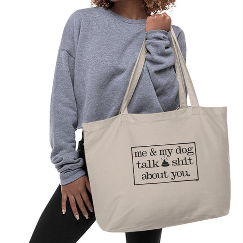 Dog Gossip Squad Tote Bags