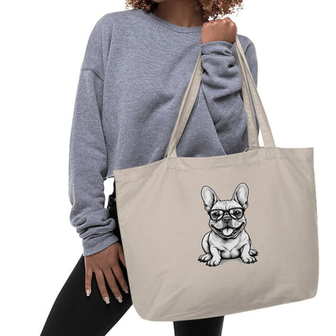 Geeky Frenchie Adventures Tote Bags
