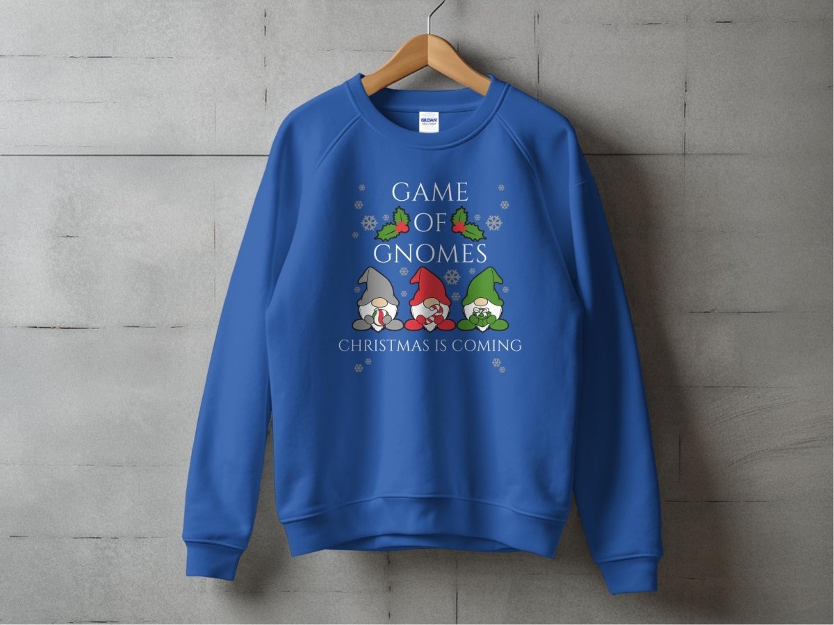 Gnome of Thrones - Christmas Is Coming Sweatshirt - NuKrypton Sweatshirt MD - 71970472