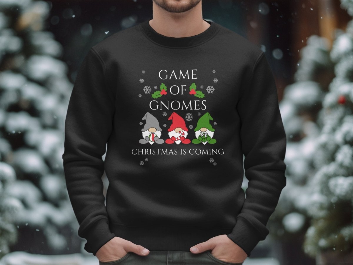 Gnome of Thrones - Christmas Is Coming Sweatshirt - NuKrypton Sweatshirt MD - 71970442