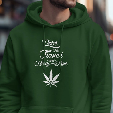 I Love My Fiancé and& Mary Jane Hoodies