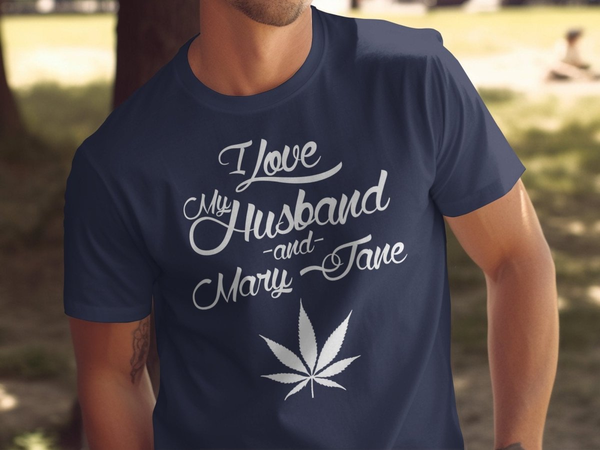 I Love My Husband & Mary Jane - NuKrypton T-shirts MD - 73877570
