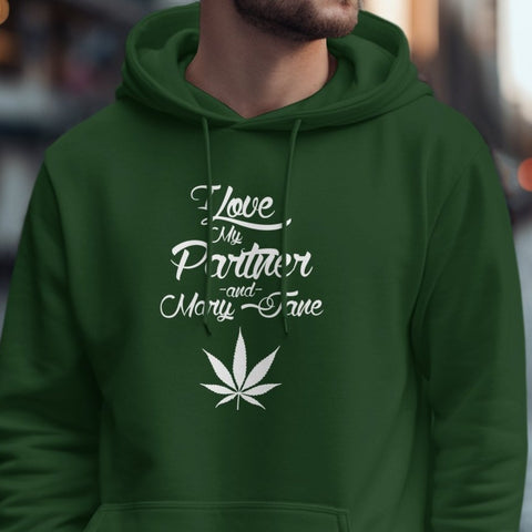 I Love My Partner & Mary Jane Hoodies