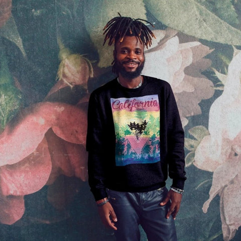 Love Cali Watercolor Sweatshirt