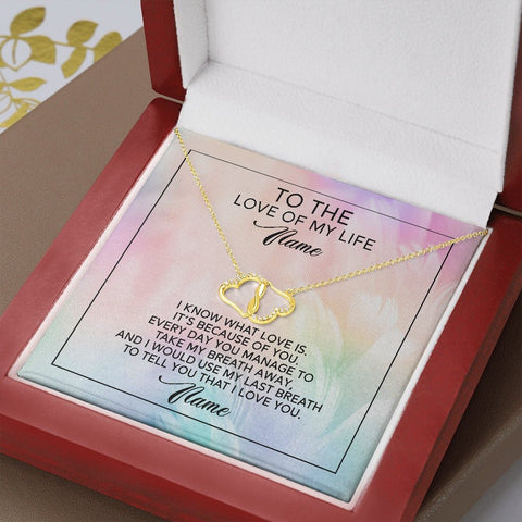 Love Of My Life Diamond 10K Gold Pendant