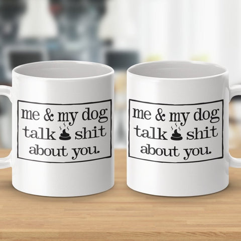 Me and My Dog Gossip Central Bark Mugs