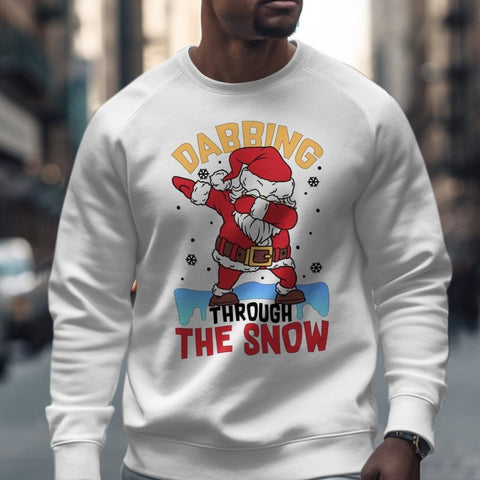 Santa's Dabbing Season - Funny Holiday Sweatshirt