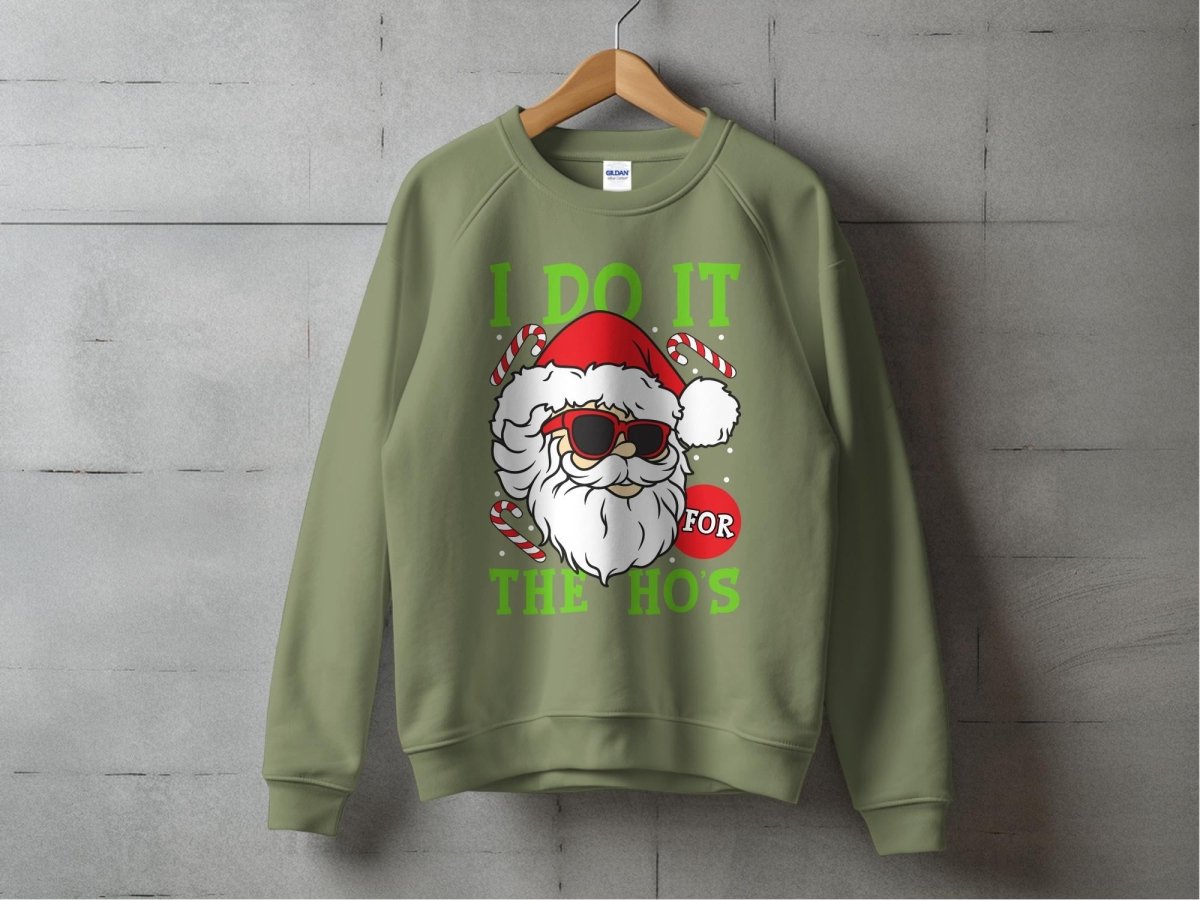 Santa's Ho Ho Ho Game Strong Sweatshirt - NuKrypton Sweatshirt MD - 71970514