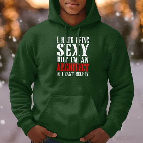 Sexy Architect Struggle - Sassy Tagline Hoodie
