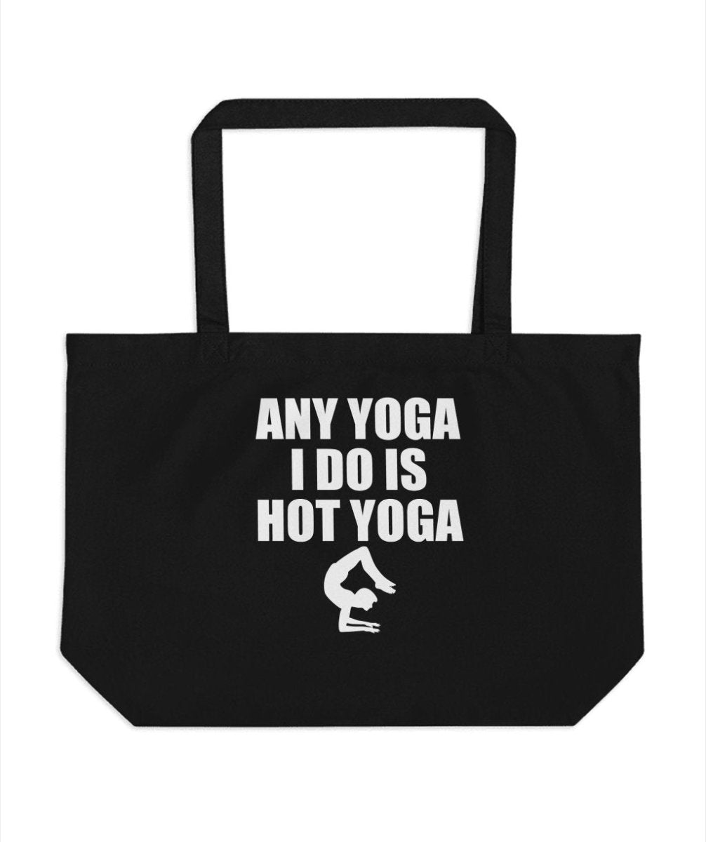 Steamy Stretch - Hot Yoga Funny Tote Bags - NuKrypton Tote Bags 165467