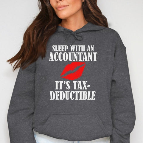 Tax Deduction Kiss - Accountant Love Hoodie