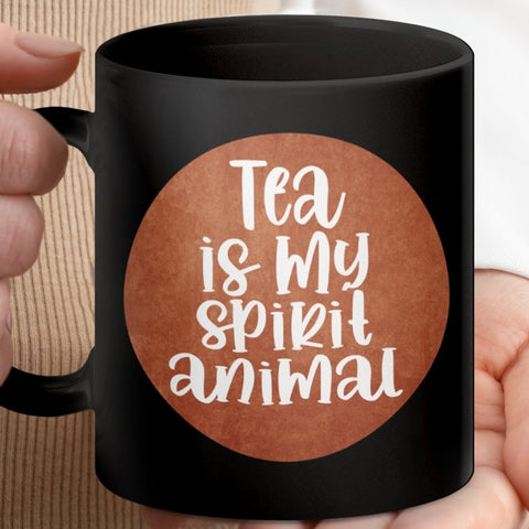 Tea Is My Spirit Animal - Cosmic Sips Mugs