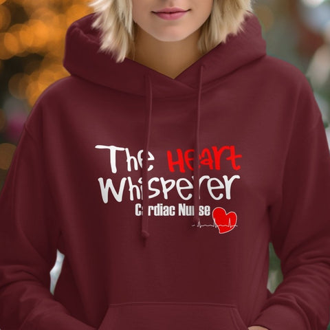 The Heart Whisperer Cardiac Nurse Hoodie