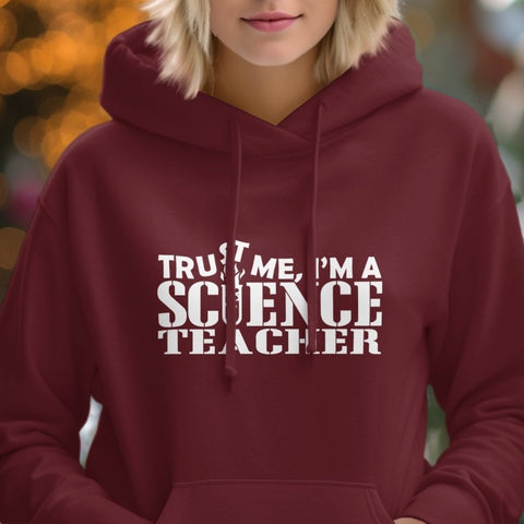 Trust Me I'm A Science Teacher Explosive Hoodie