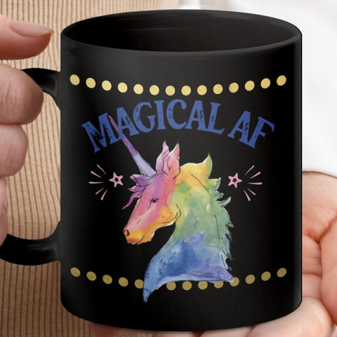 Unicorn Magic Power - Magical AF Mugs