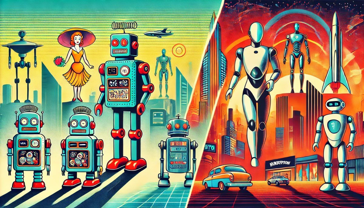 Retro Robots Reimagined: From Jetsons' Rosie to Tesla's Optimus - NuKrypton