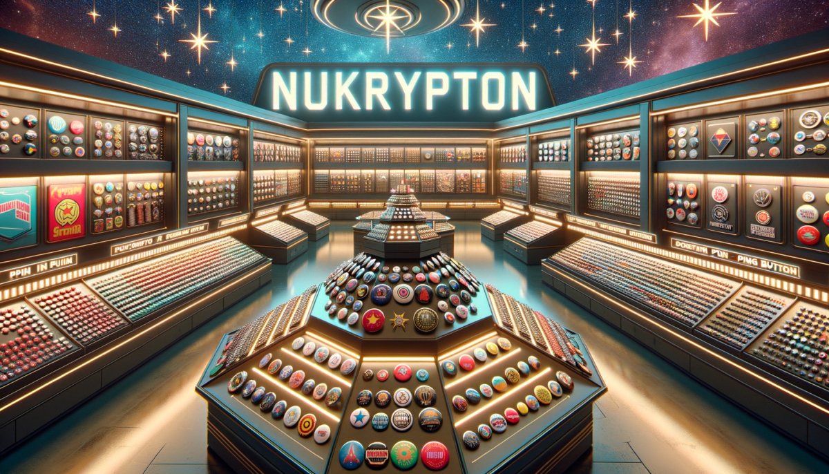 Custom Pin Buttons - NuKrypton