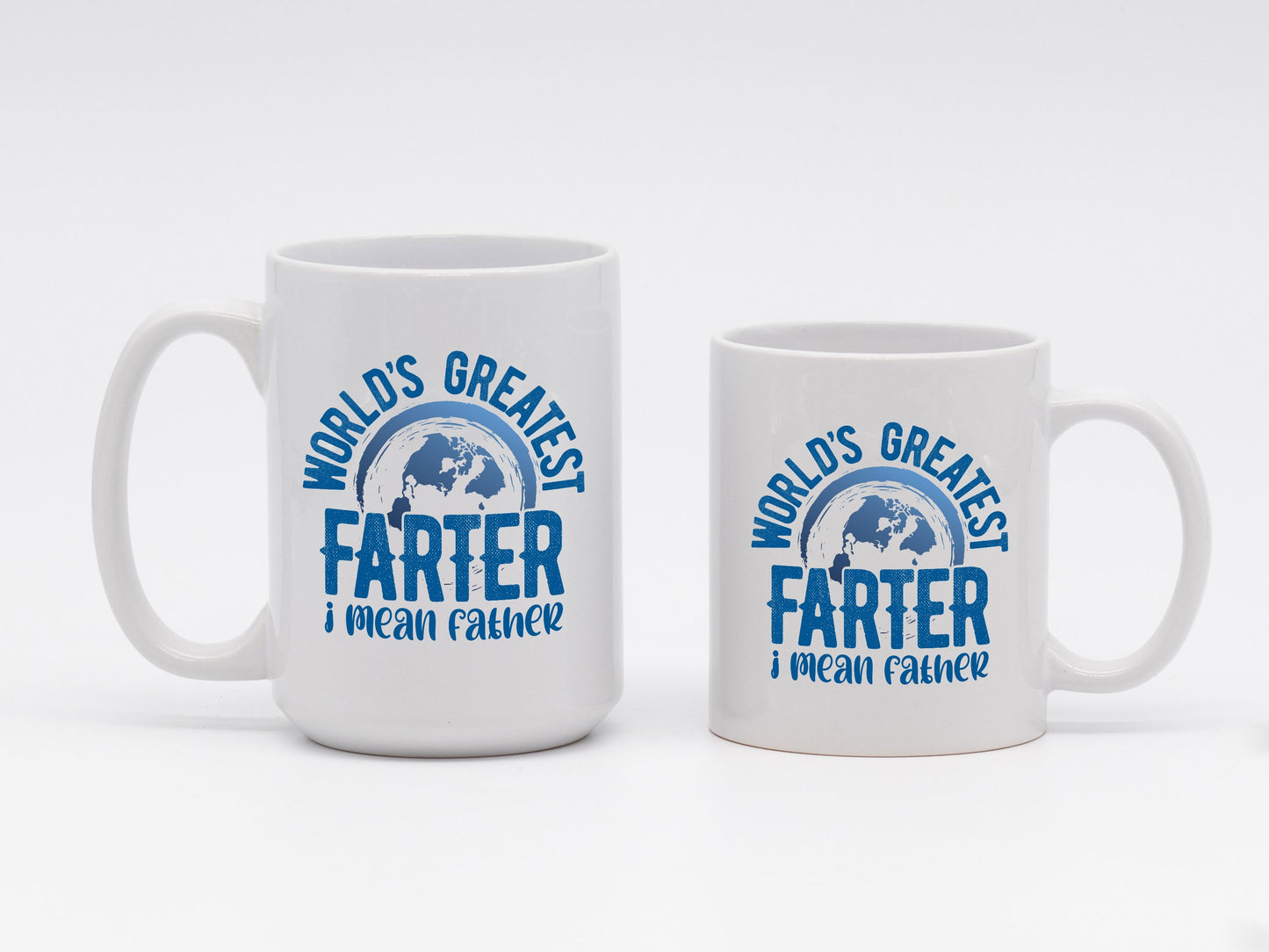 World's Greatest Farter Coffee Mug - NuKrypton Coffee Mugs 15oz and 11oz