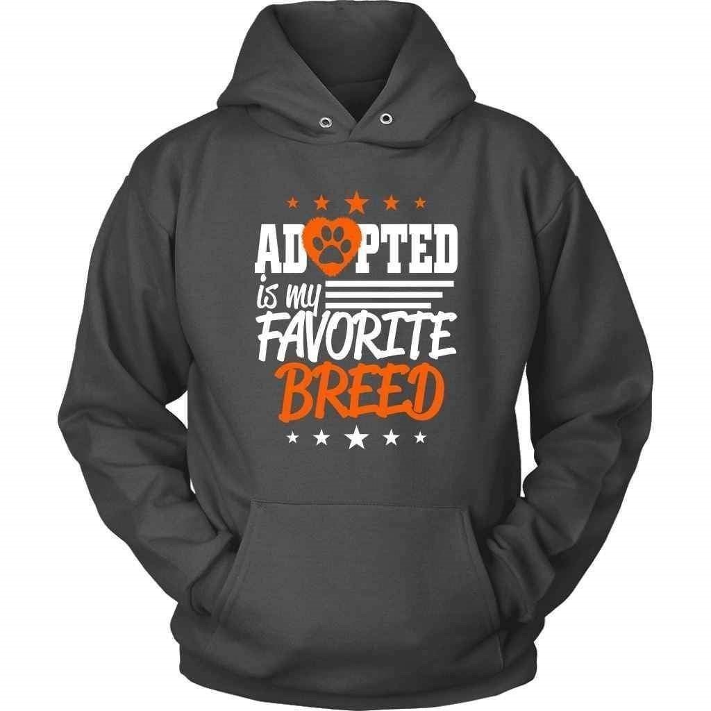 Adopted Is My Favorite Breed Hoodie - NuKrypton Hoodies