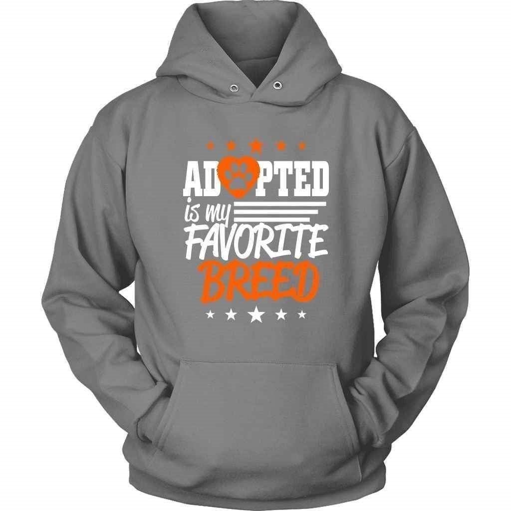 Adopted Is My Favorite Breed Hoodie - NuKrypton Hoodies