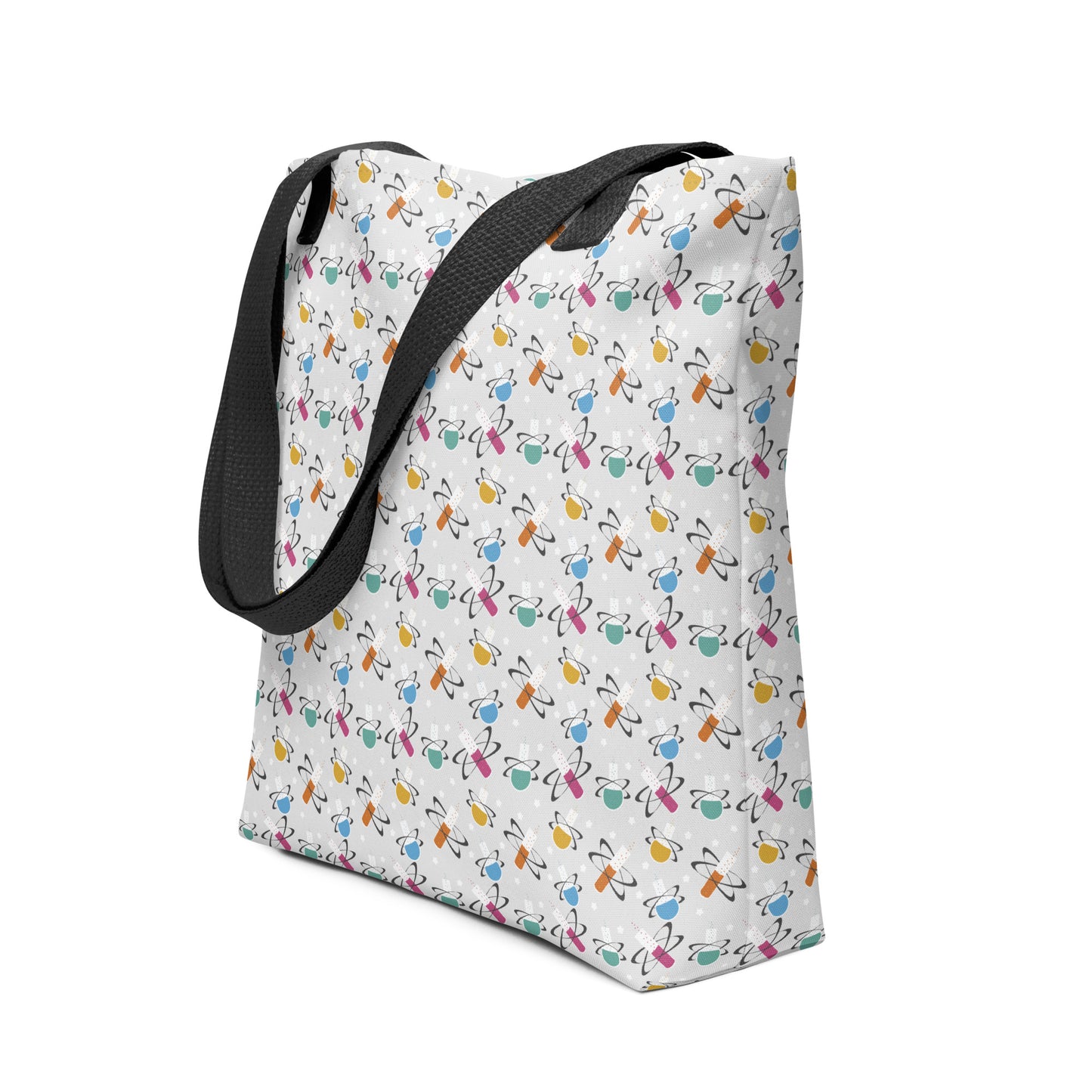 Beaker and Atom Madness Tote Bags