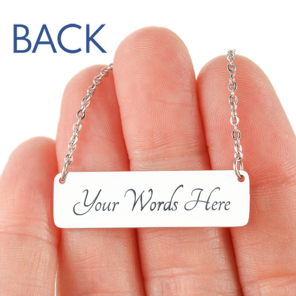 Mama Bear Necklace Silver Gift for Mom