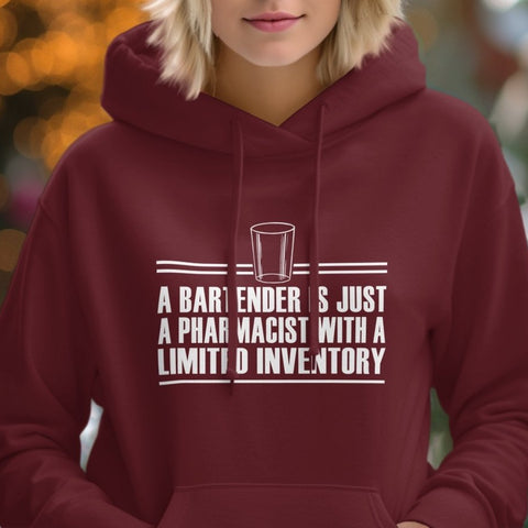 Bartender Pharmacist Limited Inventory Hoodie