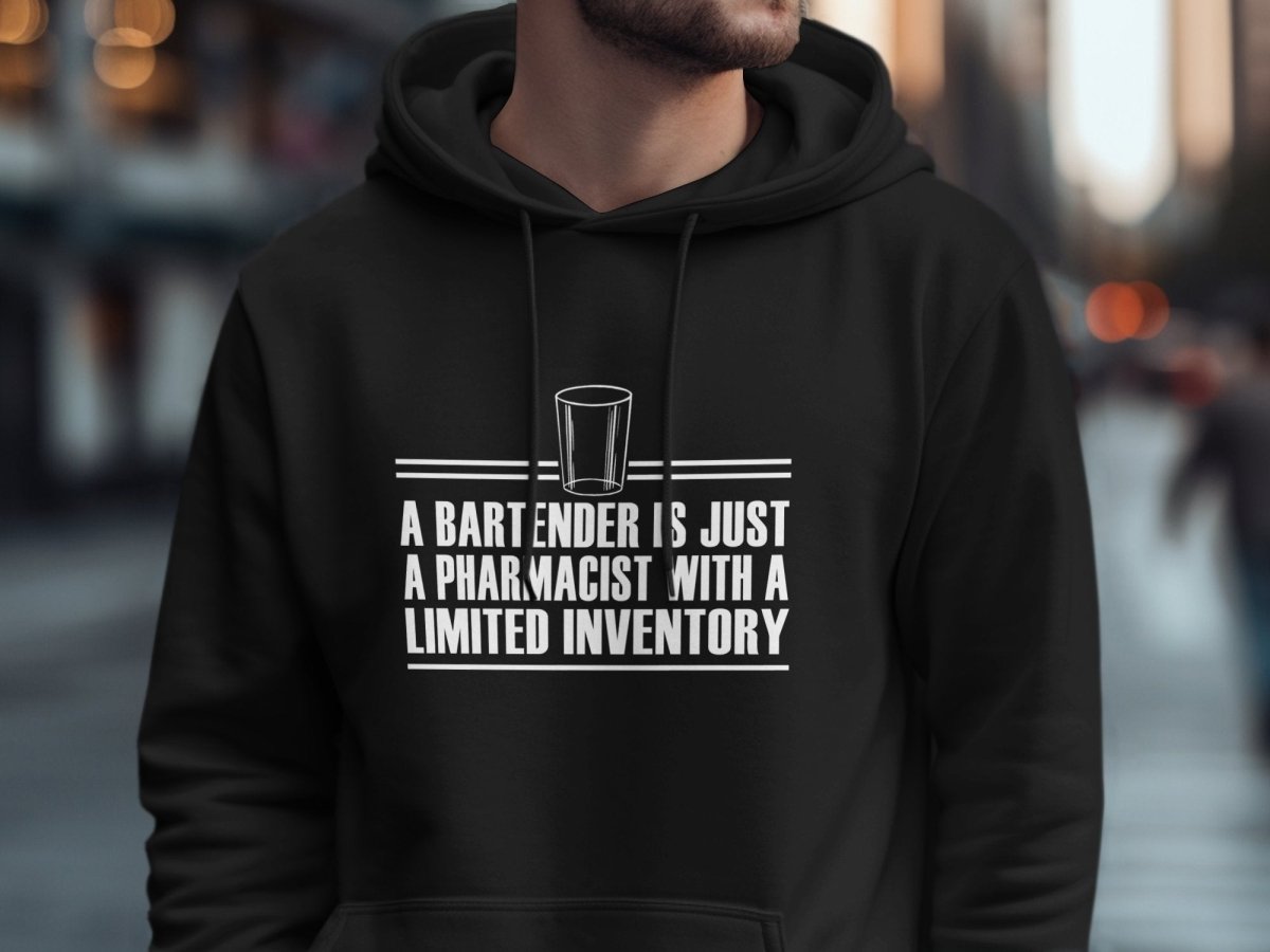 Bartender Pharmacist Limited Inventory Hoodie - NuKrypton Hoodies MD - 72191408