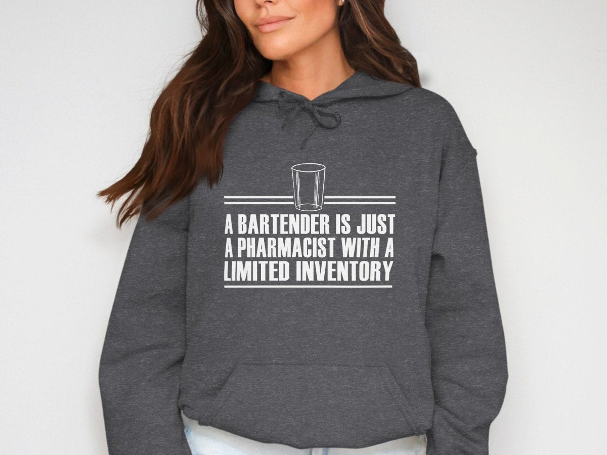 Bartender Pharmacist Limited Inventory Hoodie - NuKrypton Hoodies MD - 72191416