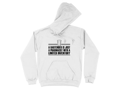 Bartender Pharmacist Limited Inventory Hoodie - NuKrypton Hoodies MD - 72191440