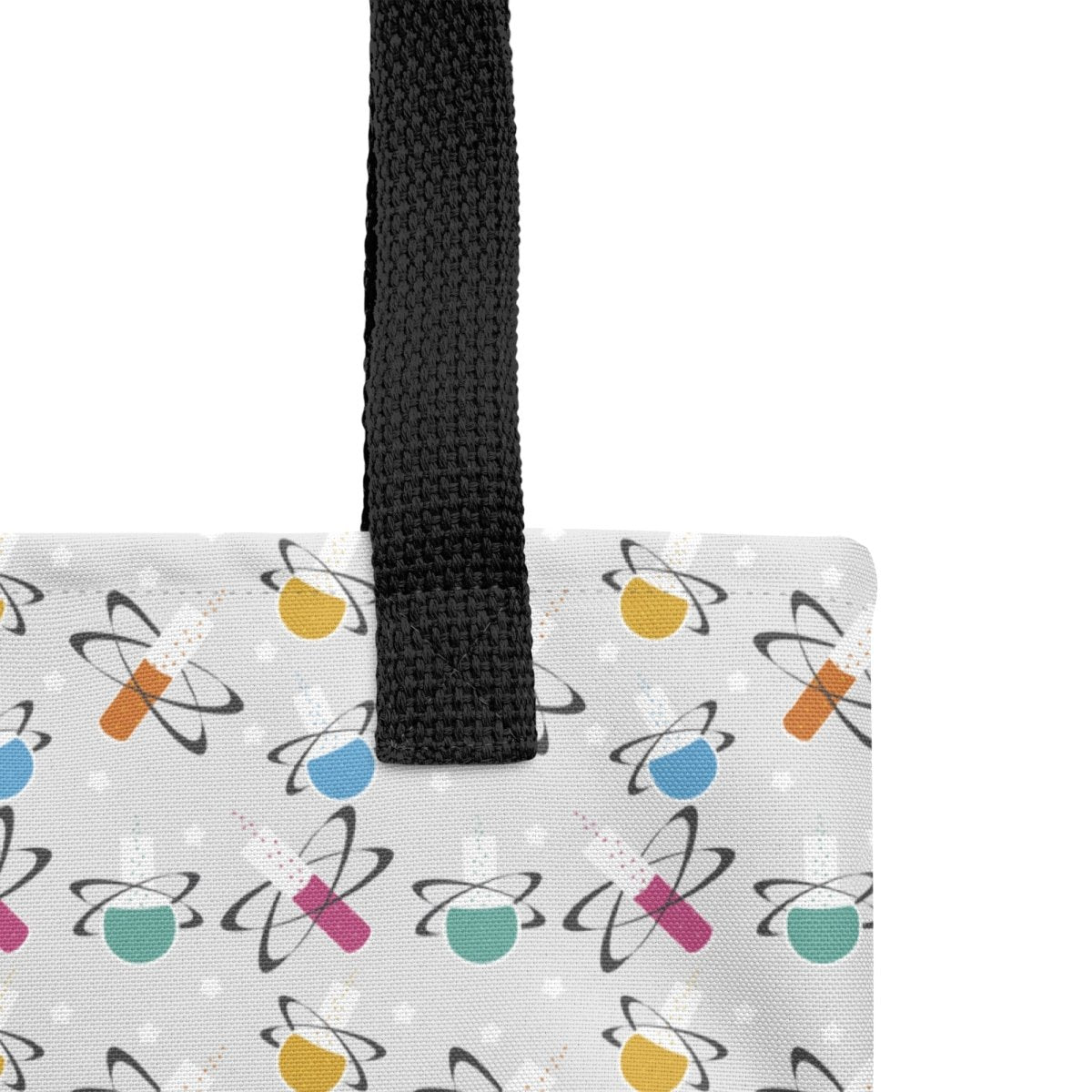 Beaker and Atom Madness Tote Bags - NuKrypton Tote Bags MD - 73054405