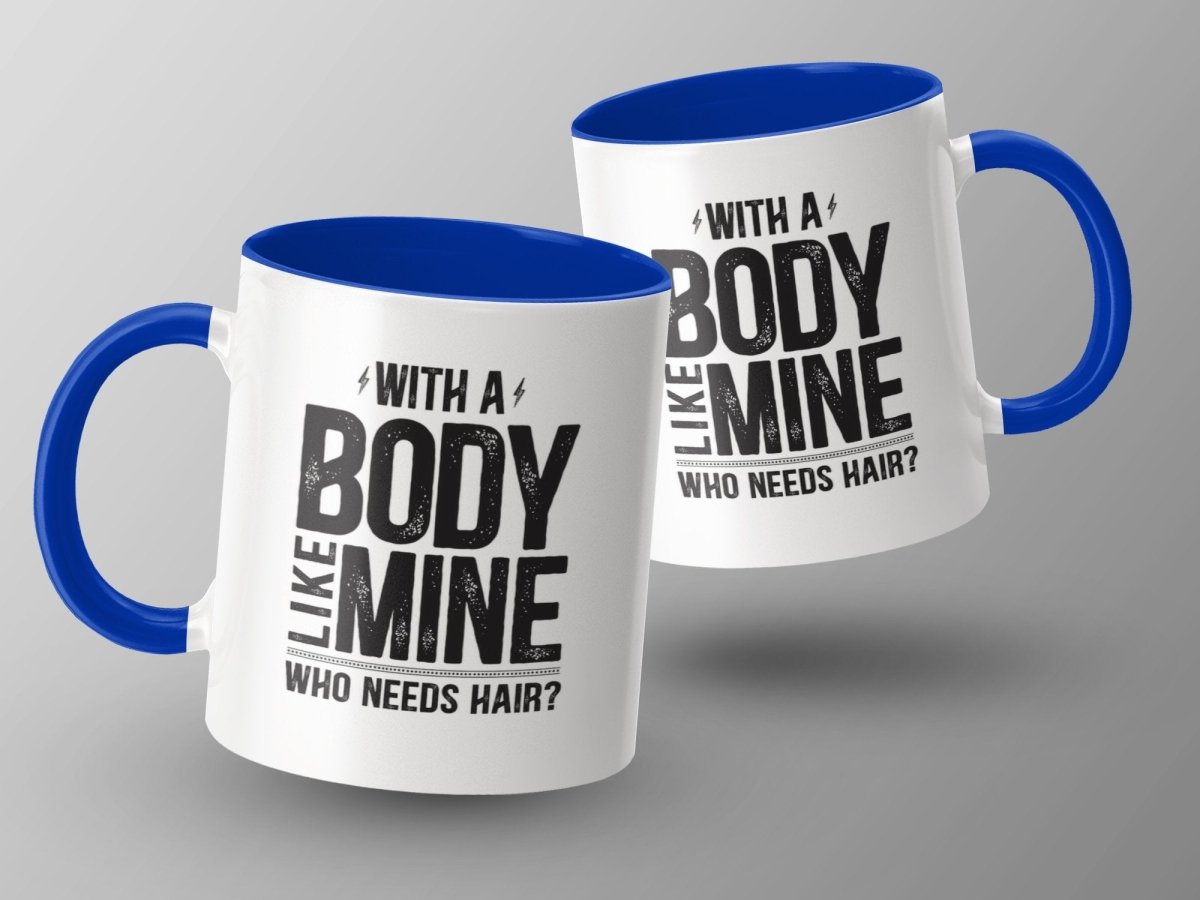 Body Positive Bald Dad - Funny Coffee Mug - NuKrypton Coffee Mugs cust - 895317 - 20 - 2