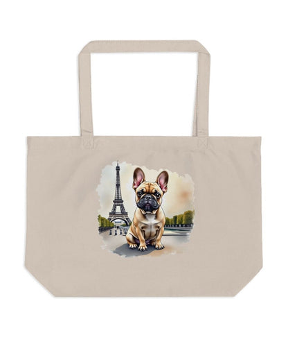 Bonjour French Bulldog Parisian Tote Bags - NuKrypton Tote Bags 165467