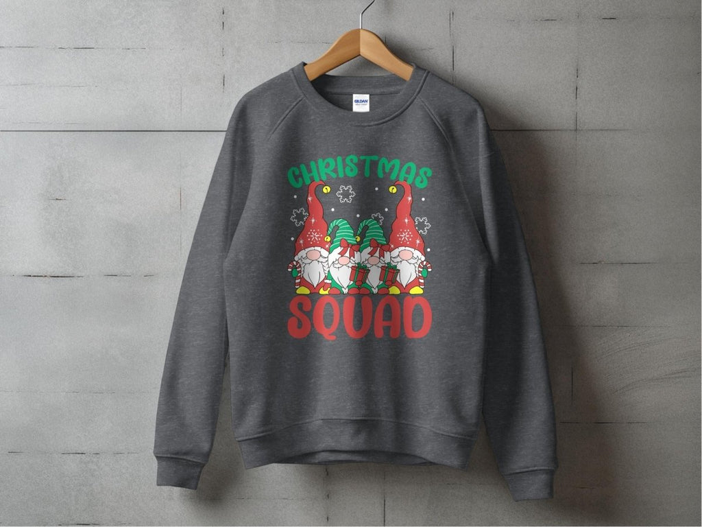 Christmas Squad Gnome Gang Sweatshirt - NuKrypton Sweatshirt MD - 71969908