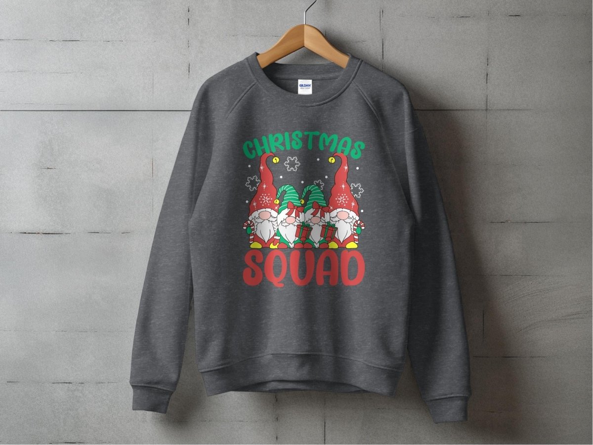 Christmas Squad Gnome Gang Sweatshirt - NuKrypton Sweatshirt MD - 71969908