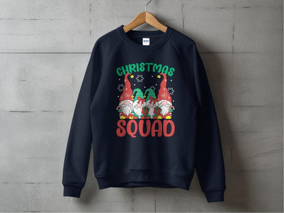 Christmas Squad Gnome Gang Sweatshirt - NuKrypton Sweatshirt MD - 71969944