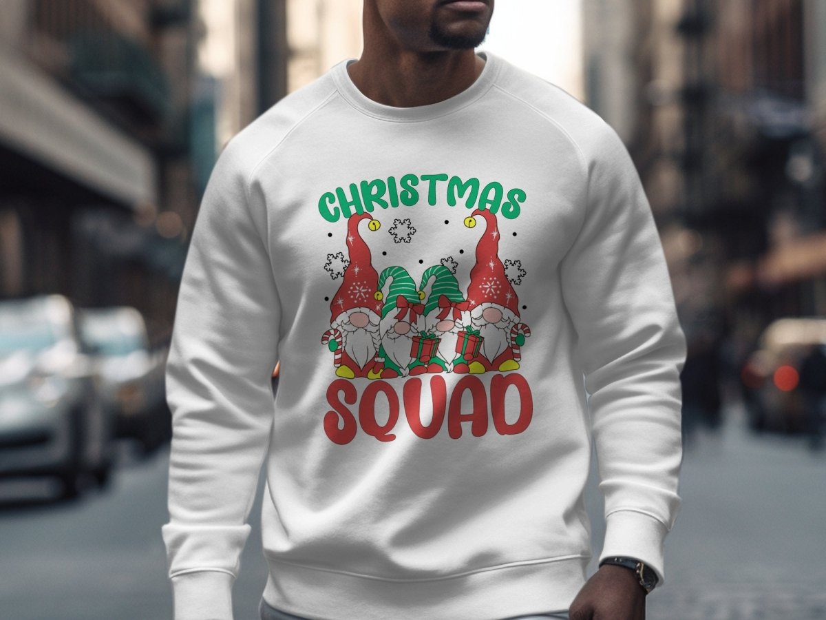 Christmas Squad Gnome Gang Sweatshirt - NuKrypton Sweatshirt MD - 71969920