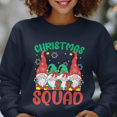 Christmas Squad Gnome Gang Sweatshirt