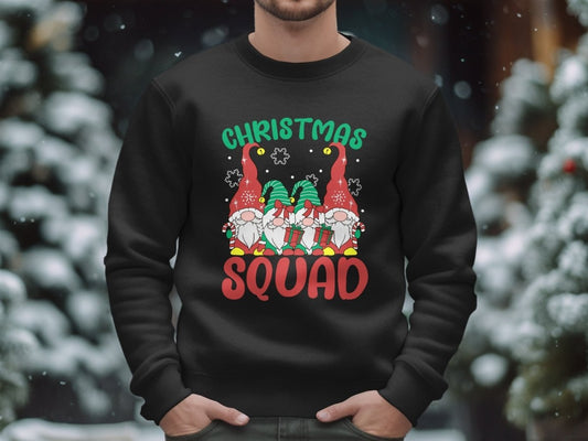 Christmas Squad Gnome Gang Sweatshirt - NuKrypton Sweatshirt MD - 71969902